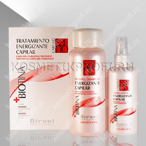 TEC PACK Комплекс для укрепления и стимулирования роста волос с Биотином TEC BIOTINA+ (шампунь, спре