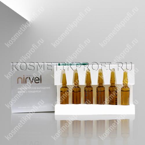 Ампулы против выпадения волос PL. VEGETAL с плацентой  6х9мл NIRVEL Anti Hair Loss Control Placenta 