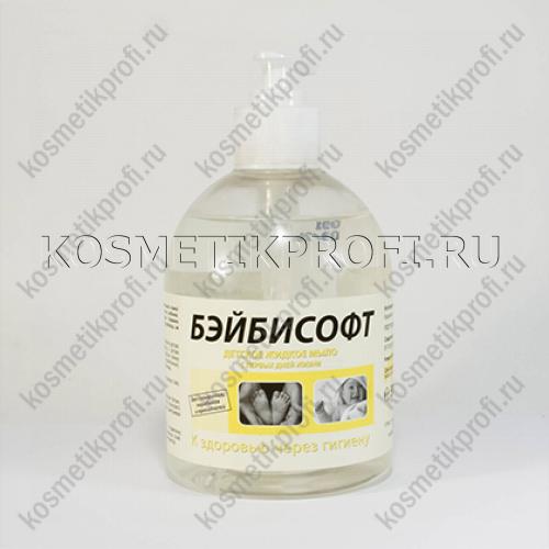 Бэйбисофт детское жидкое мыло 0,5л с дозатором