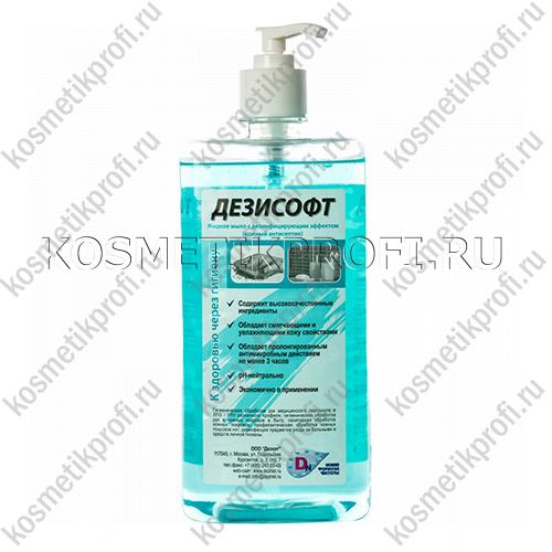 Дезисофт жидкое мыло с дез. эффектом с дозатором 1л
