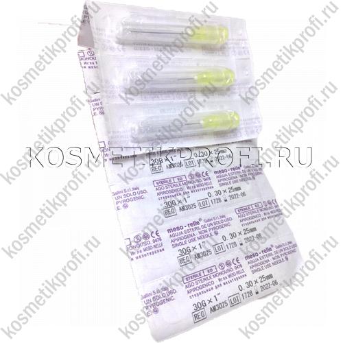 Иглы для микроинъекции Meso-relle 30G 0,30х25 мм