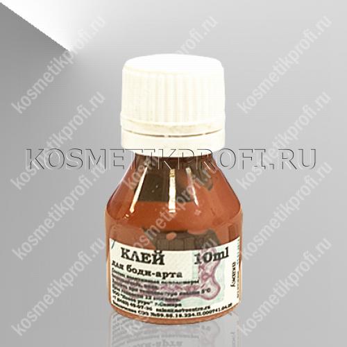 клей для боди арта красно-коричневый