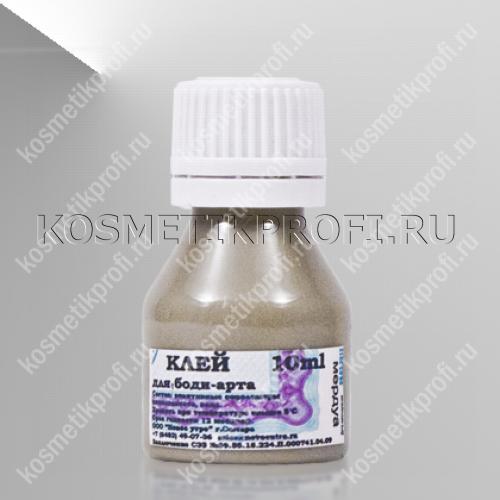 клей для боди арта палевый (светло-желтый)