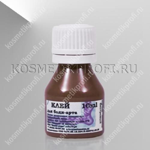 клей для боди арта темно-коричневый