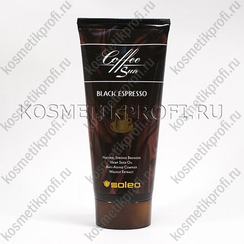 Крем-бронзатор с проявителем загара Coffe Sun BLACK ESPRESSO 150мл