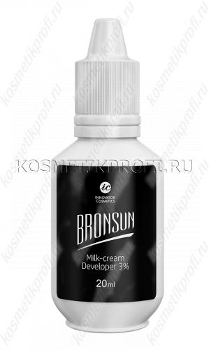 Оксидант-молочко "BRONSUN" 3%, 20 мл