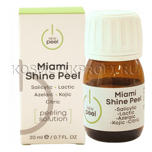 Омолаживающе-отбеливающий пилинг Miami Shine Peel 20мл