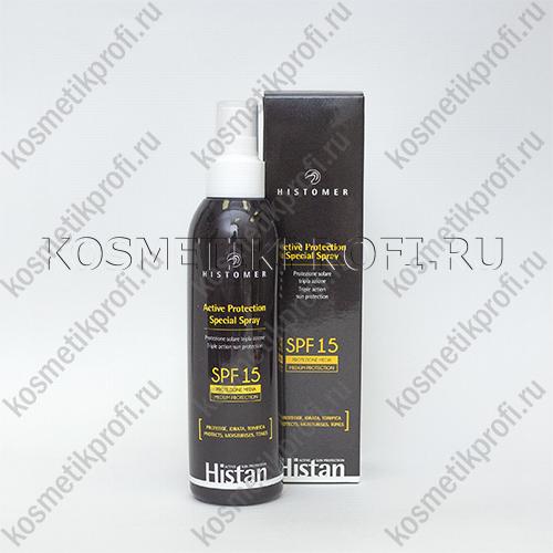 HISTAN NEW Спрей лифтинг&антипигмент солнцезащитный SPF 15 200мл