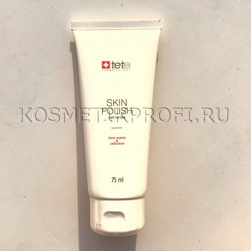 Skin Polish Сell renew атравматичная пилинг-скатка на основе гидролата лимона и целлюлозы, 75 мл