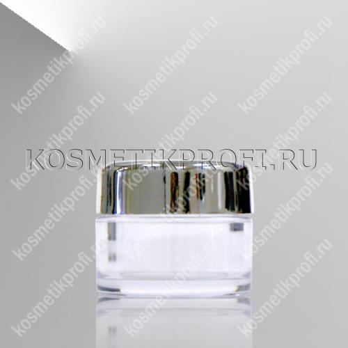 Баночка с Серебристой крышкой 15мл.