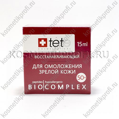 Биокомплекс восстанавливающий для зрелой кожи 50+ Tete 15мл