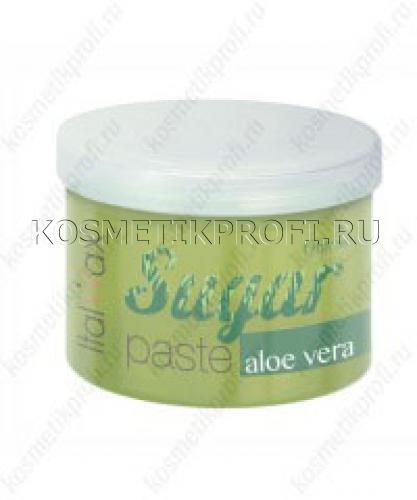 Воск ITALWAX водорастворимый в банке Organic Line 750гр Алоэ-вера