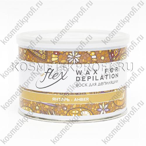 Воск теплый Flex ЯНТАРЬ 400мл Italwax
