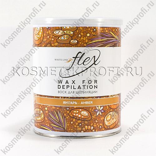 Воск теплый Flex ЯНТАРЬ 800мл Italwax