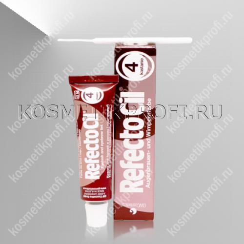Краска № 4 КАШТАНОВАЯ 15мл Refectocil