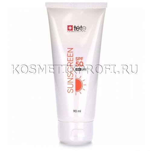 Крем протекторный Sunscreen SPF 50, 90 мл