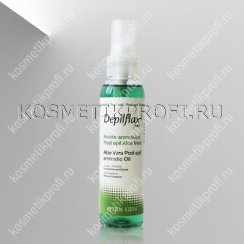 Depilflax Масло ALOE VERA для снятия остатков воска 125 мл. D901233