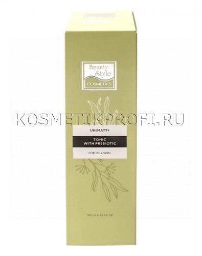 Матирующий  тоник с пребиотиком для жирной и смешанной кожи "UNIMATT +" 100 мл Beauty Style