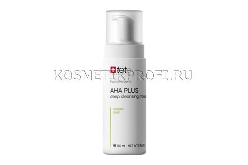 Мусс c комплексом AHA и Азелаиновой кислотой AHA Plus Deep Cleansing Mousse 150 мл