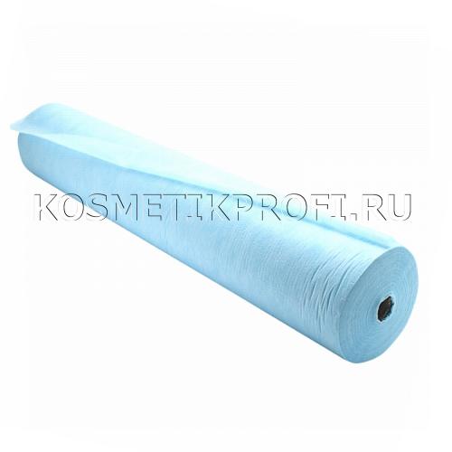 Простыня 80*200 рулон SS стандарт голубой №100