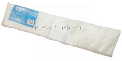 Салфетка одноразовая 8*40 спанлейс белый White line №100шт пачка