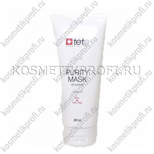 Себорегулирующая очищающая маска с цинком и красной глиной, Purity Mask, 200 мл