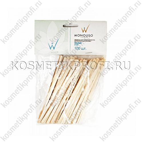Шпатели деревянные "малые" Italwax  №100шт