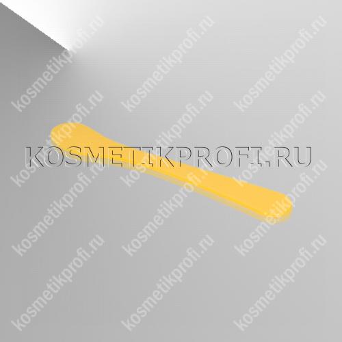 Шпатель для масок, 15см, желтый